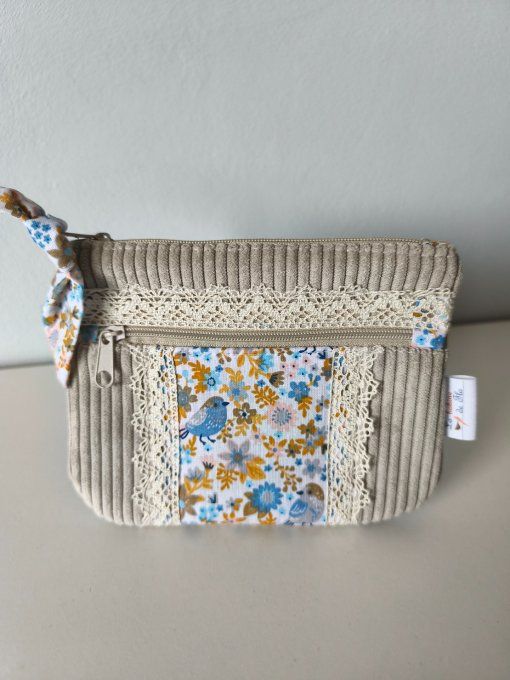 Porte-monnaie 2 zips