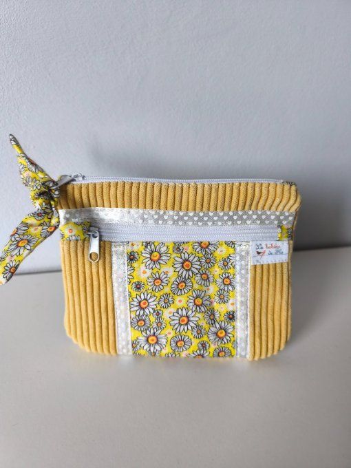 Porte-monnaie 2 zips